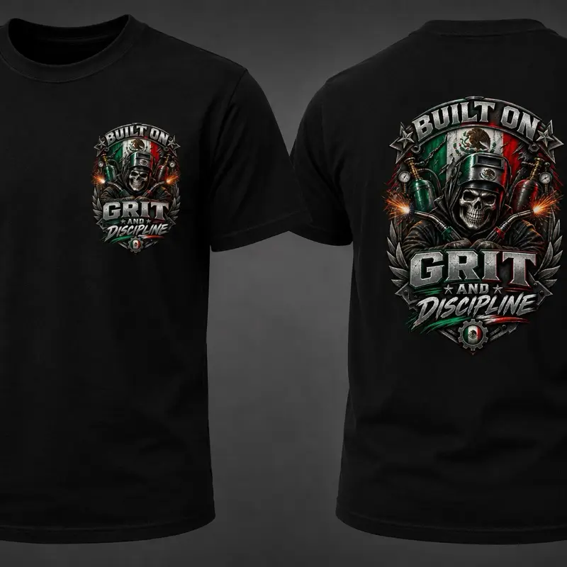 T-Shirt Grit and Dicipline