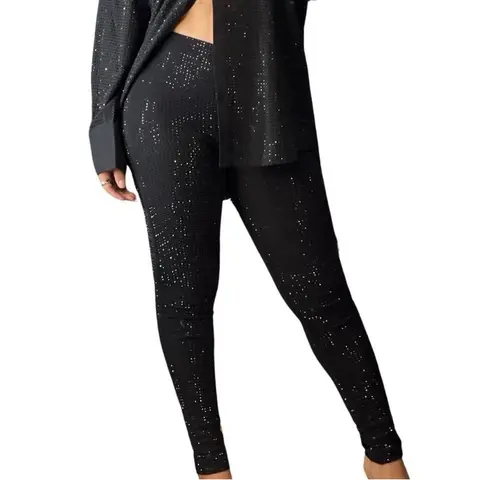 Belinda Full Stone - Leggins Rhinestone Bottoms Women  Stretchy