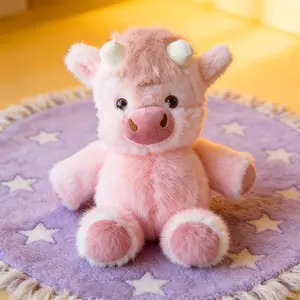 Sugodi Cute Plush Cow Doll – Soft Stuffed Toy for Kids, Adorable Calf Plush, Perfect Children's Day & Holiday Gift for Children
