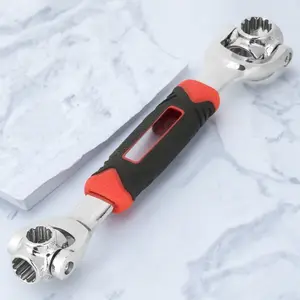 52-in-1 Ratchet Wrench Set with Quick-Release & Non-Slip Grip, Hand Tools CR-V Steel Socket Kit for Car Repair, Home Maintenance & Mechanical Fixes - Universal Driver Tool Set with Swivel Head