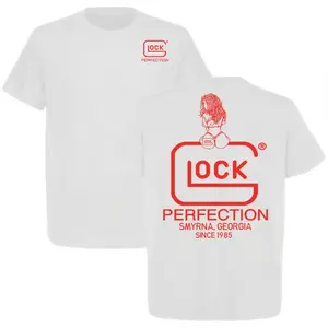 Glock Fan Gift Unisex 100 Cotton Tactical Short Sleeve T Shirt Sexy Girl Print Casual Tee Made in USA