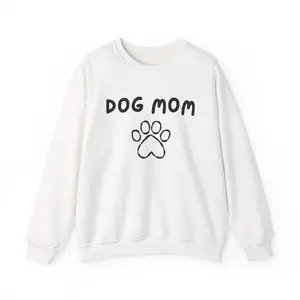 Dog Mom | Unisex Heavy Blend™ Crewneck Sweatshirt