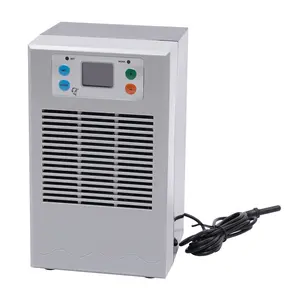 Fish Tank Water Chiller Heater 100W Aquarium Cooling Heating Machine with Digital Temperature Control 10-40°C Low Noise 35-45dB LED Display for Saltwater Freshwater Axolotl Shrimp Coral Reef Tanks Up to 7 93 GAL