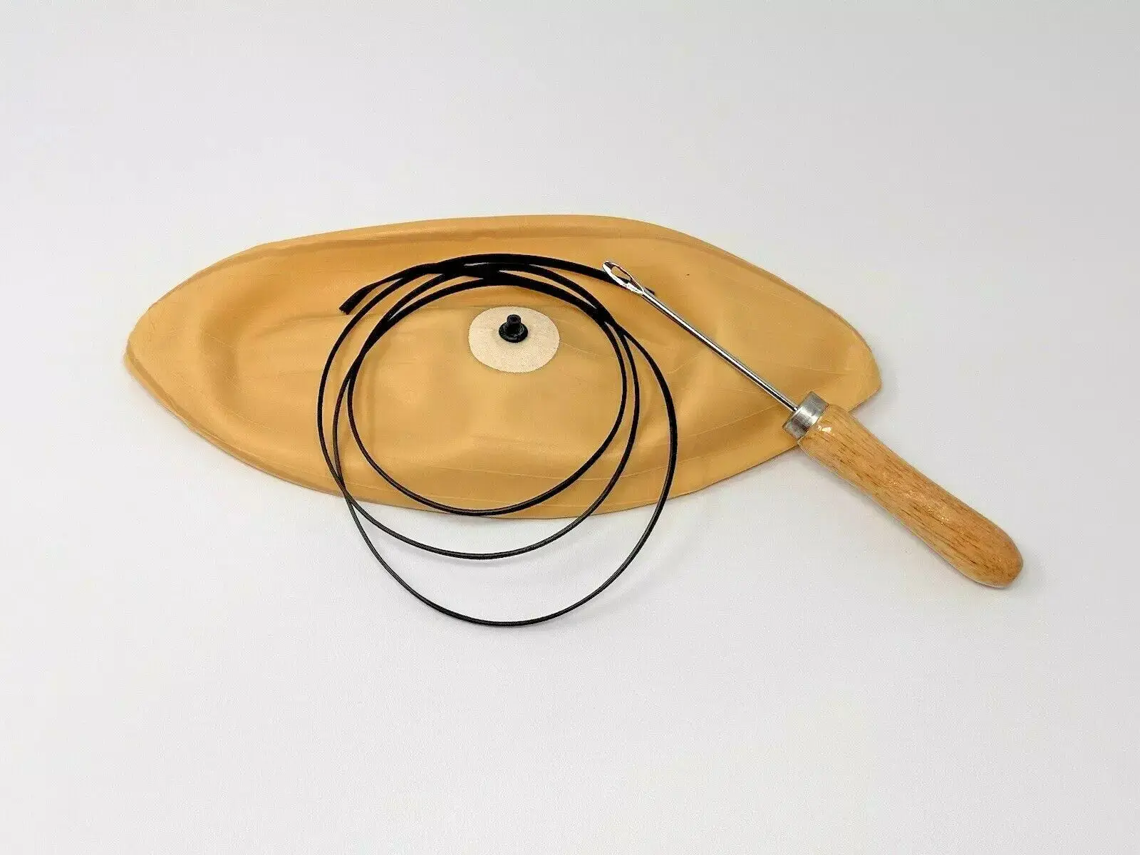 SPECIAL: Full-Size Latex Bladder + 49" Black Tacky Lace + Lacing Awl Tool