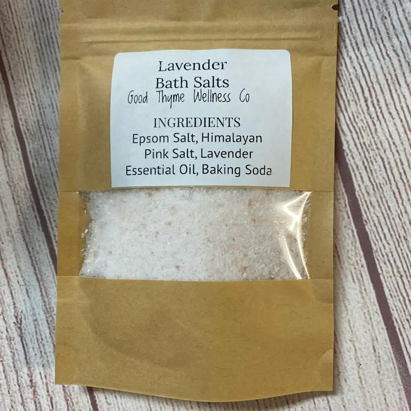 Lavender bath salts