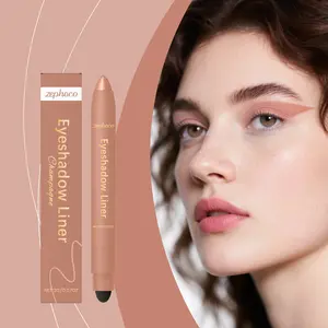 zephoco duo-ended eyeliner pen silky smooth for bold definition, vibrant color, easy application, eye makeup, and trendy eyeliner.