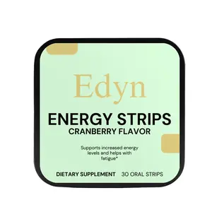 Edyn - ReEnergized+ Energy Oral Strips - Boost without the Crash - Fast Absorption  Supplement