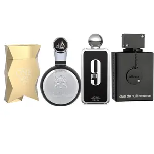 [4 Pack Bundle] Lattafa Fakhar, Afnan 9PM, Armaf Club de Nuit Intense, and Mirada Stardom One Lucky Colognes Fragrances for Men