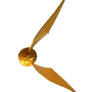 3D Printed Golden Flying Toy Decoration