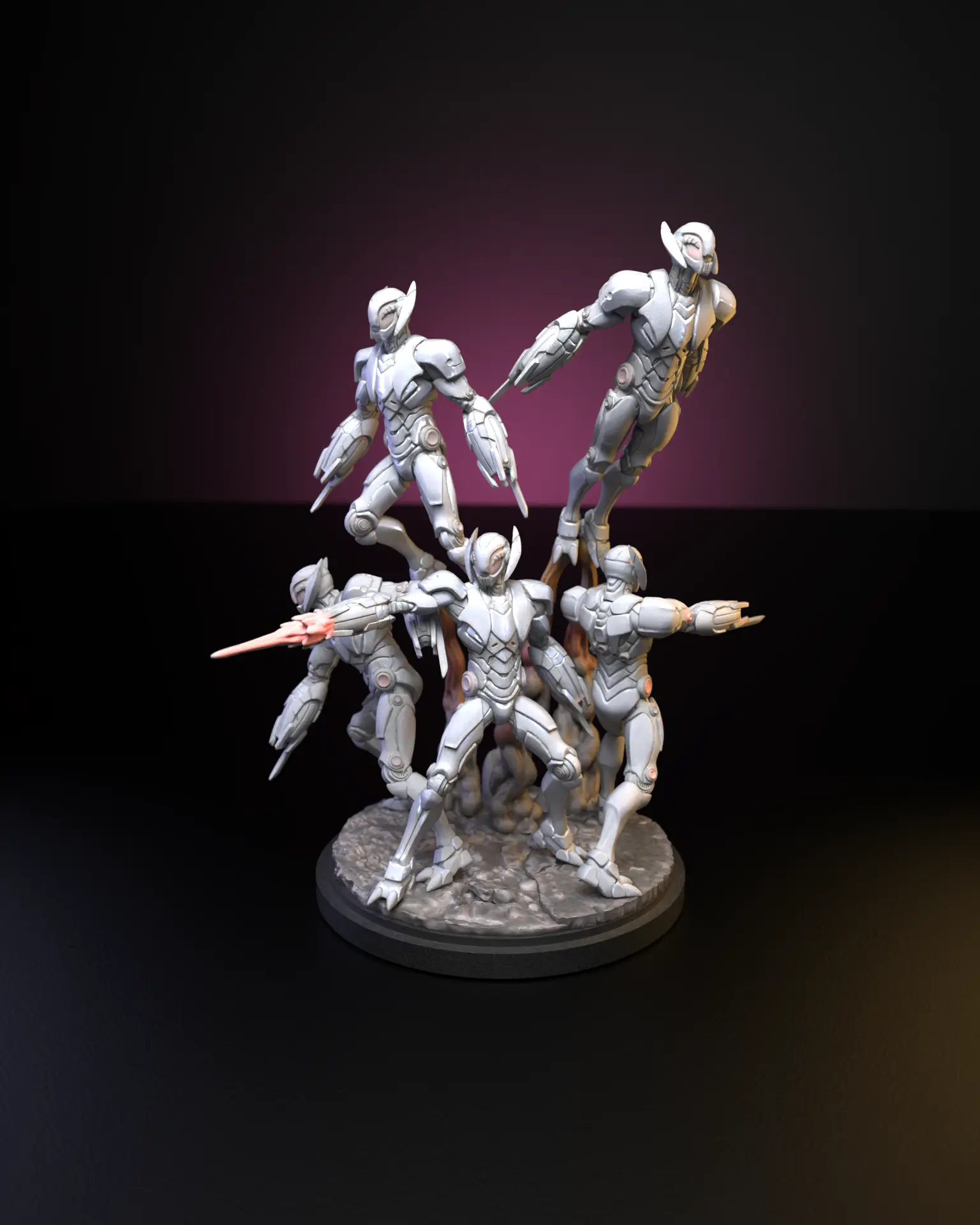 Ultron Drones (40mm Scale on 50mm Base) - MCP Proxy