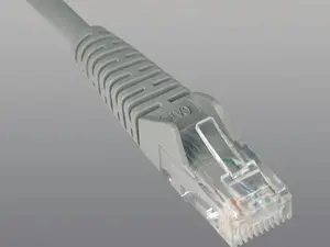TRIPP LITE N201-002-GY 2ft Cat6 Gigabit Gray Snagless Patch