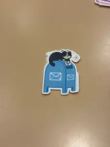 Mailbox Cat Sticker
