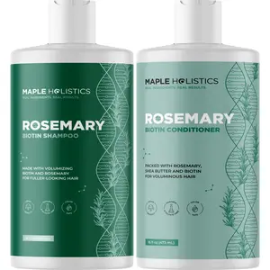 Biotin Rosemary Shampoo and Conditioner Set - Vegan Sulfate Free Biotin Shampoo and Conditioner Set Hair Growth Complex with Rosemary Essential Oil Biotin Rosemary Shampoo and Conditioner Set - Vegan Sulfate Free Biotin Shampoo and Conditioner Set Hair Growth Complex with Rosemary Essential Oil