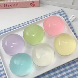 [3-pack] Coconut Oil Squishy - Moldable Non-Rebound Fidget Toy| Soft Vaseline Stress Ball