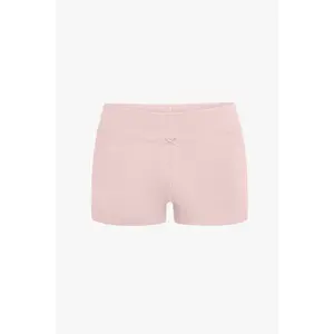 LOUNGE BIKE SHORTS IN BABY PINK