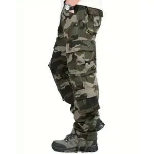 Cargo Pants Camo Military Fatigue Pant Camouflage Hunting Combat Work Casual Pants Multi Pocketwomen's clothing