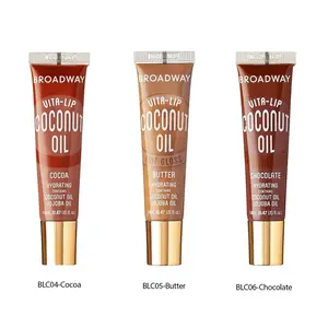 Ruby Kisses Broadway Vita Lip Coconut Oil Tint Lip Gloss, coconut oil infused, rich moisture, smooth application flying  lip gloss