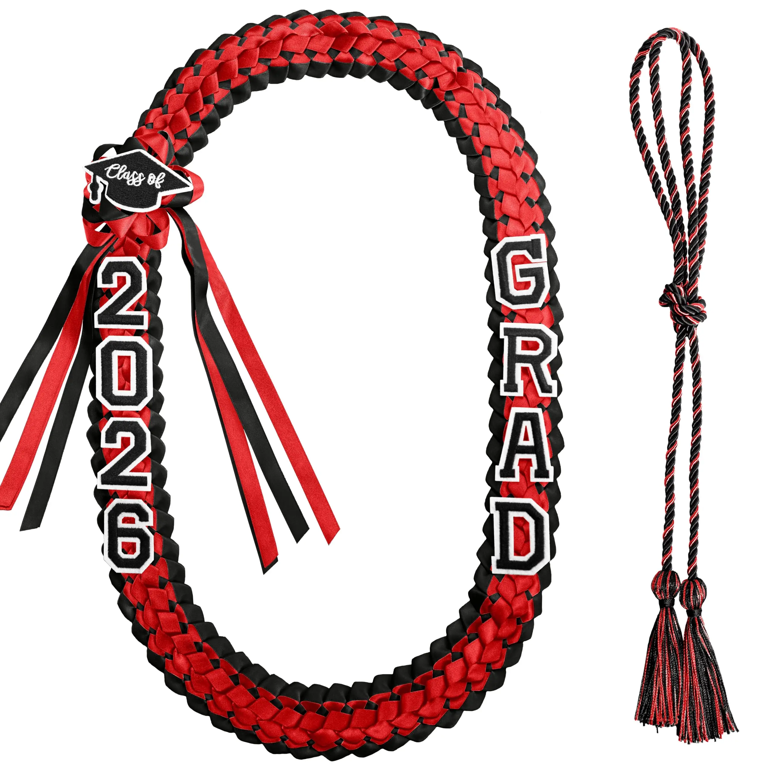 Red Black + Honor Cord
