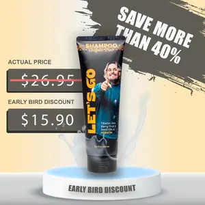 LET'S GO  SHAMPOO SULFATE FREE HAIRCARE - NATURAL INGREDIANTS,  Gentle Cleansing, MOISTURIZING, NOURISHING- FOR ALL HAIR TYPE Conditioner Silky