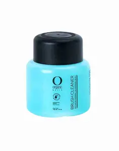 Organic Nails Brush Cleaner Liquid 4 fl oz Acrylic Cleaner Polish Gentle with Organic Ingredients for Safe & Effective Nail Care