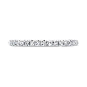White Gold Diamond anniversary wedding band