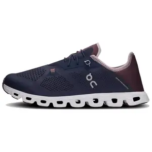 On Cloud 5 Coast Men's Low-Top Lifestyle Sneakers in Deep Blue-Purple with Comfort, Versatility, and Slip-Resistance Trending Shoes, House White Official Shoes to Get / Maison Mihara Verifiable, with credentials and supporting global authentication