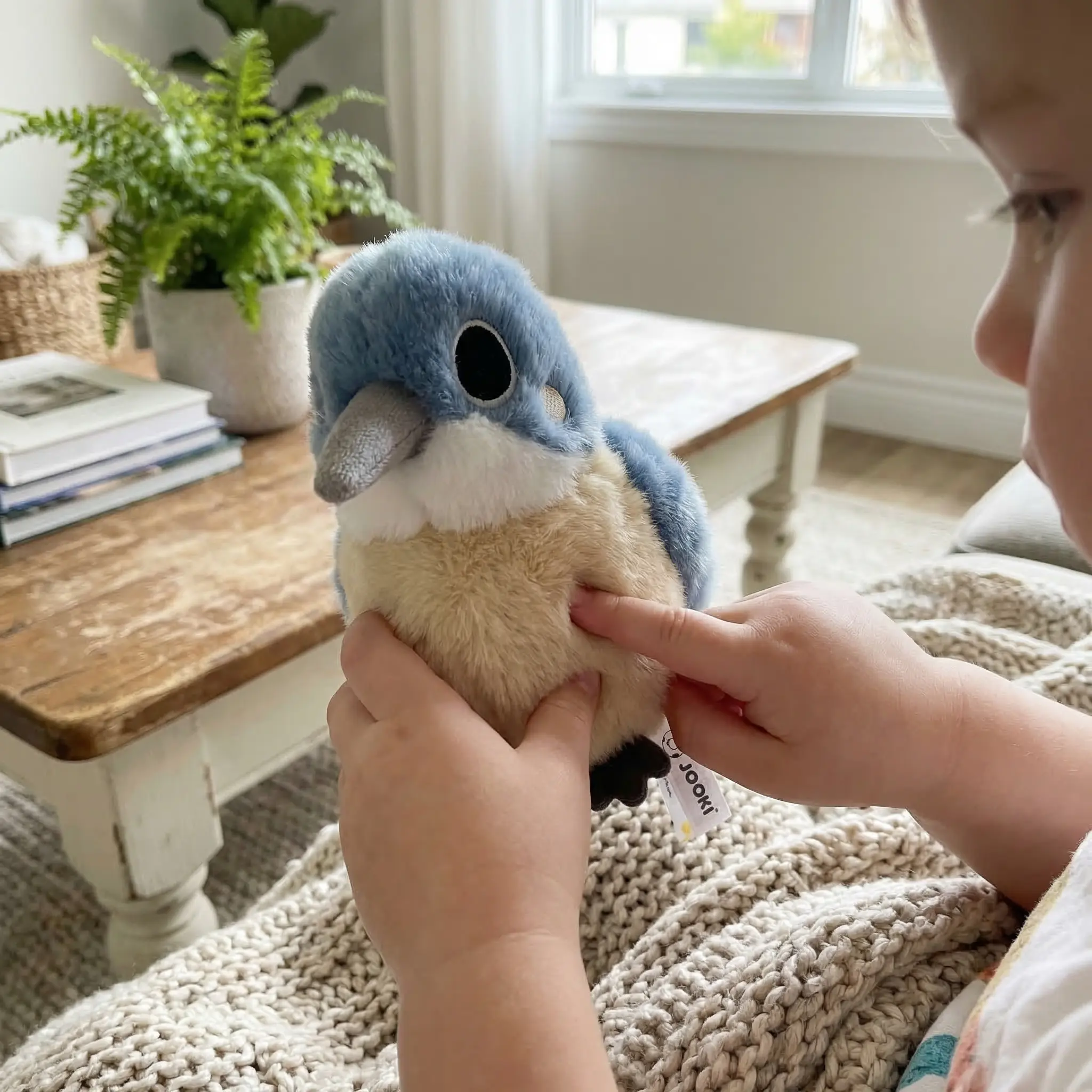 Cute Bird Plush Desk Decor Soft Stuffed Animal Stress Relief Toy for Office Car Home Gift squishy