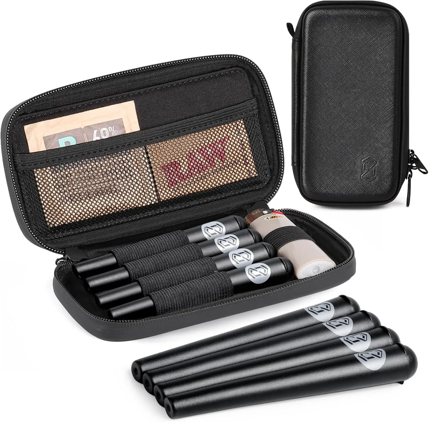 Smell Bag with 4, Activated Carbon Fiber Case