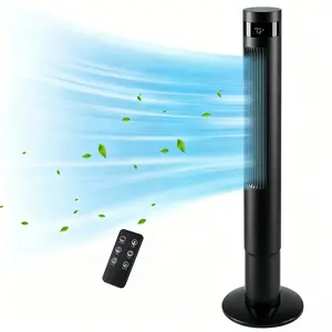 Electactic 43 inch Tower Fan Portable Electric Oscillating Fan Quiet Remote Control with 12-hour Timer & 85° Wide Angle Oscillation for Home Office