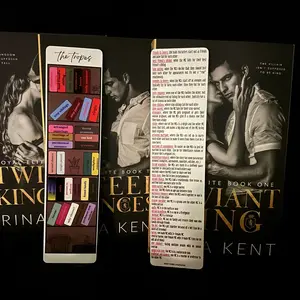 The Tropes Bookmark with descriptions/ bookshelf bookmark