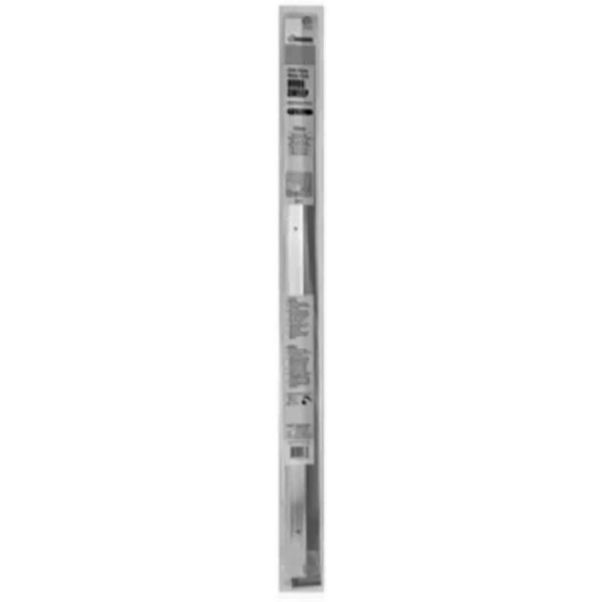 Thermwell Aluminium and Vinyl Door Sweep, 2 in x 48 in Screw-Mount Seal Strips for Weatherproofing and Extra Security, Silver Door Hardware, Door Seal Strips