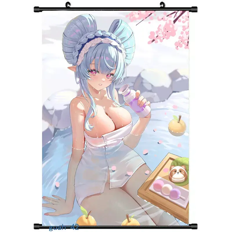 Genshin Impact Yumemizuki mizuki HD Scroll Poster Manga Wall Art Picture S3502