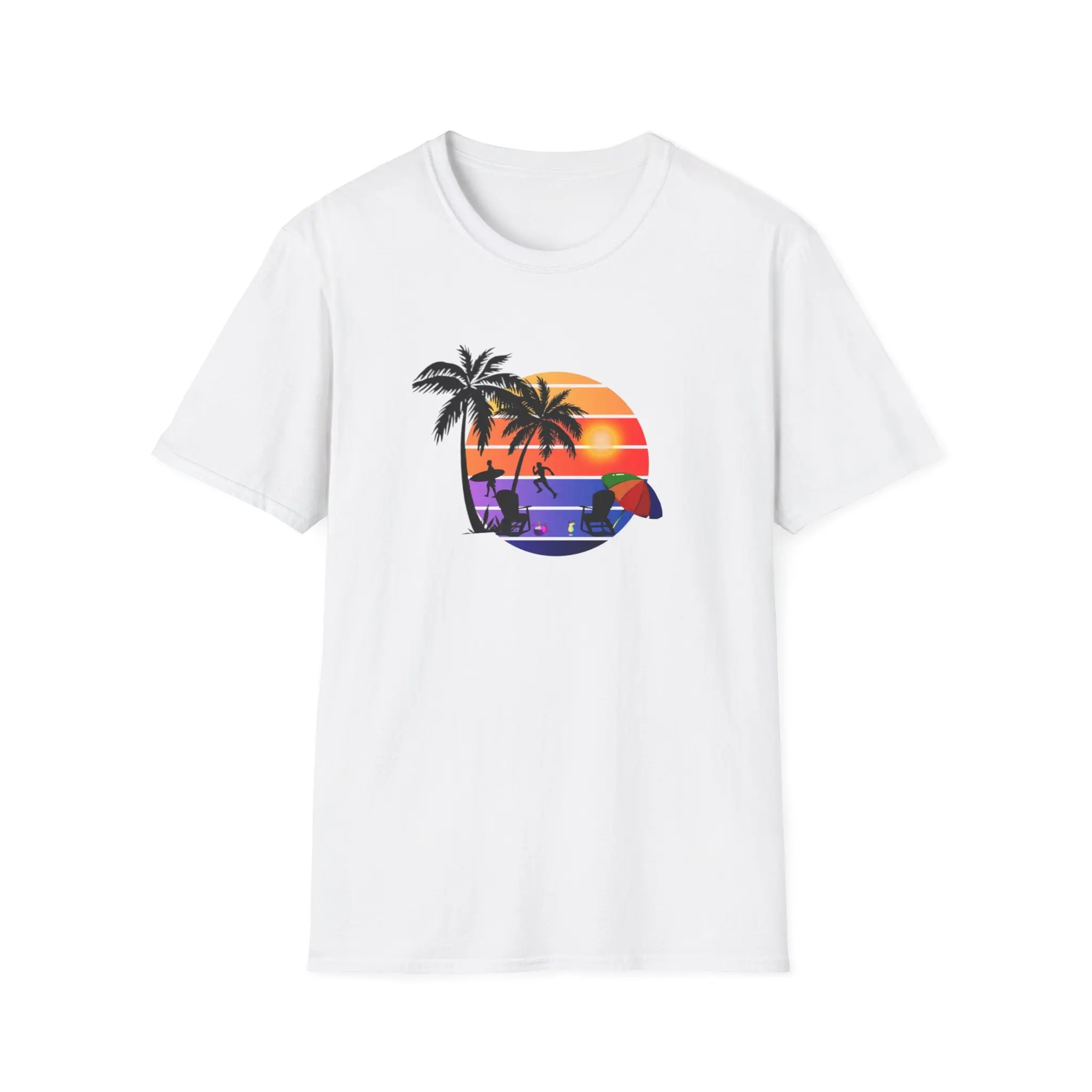 Coastal Breeze Adult T-Shirt at Revel Alliance Cotton Unisex Collar Menswear