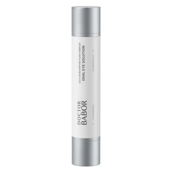 DOCTOR BABOR Dual Eye Solution | Day & Night Lifting Eye Cream Duo | Tetrapeptide, Hyaluronic Acid, Caffeine | 30ml | Made in Germany
