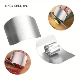 1pc Stainless Steel Multi-purpose Anti-cutting Hand Finger Protector Cutting Vegetable Hand Protector, Kitchen Gadgets