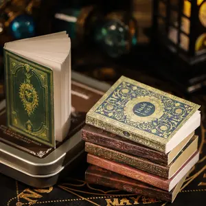 Decorative Paper Set, Magic Book Series Craft Supplies, Handmade Journal Materials, Multi-Scene Decorations, 2 Books Per Box