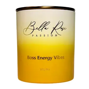 Boss Energy Vibes Scented Candle - Coconut Scented Decor Coconut Decor