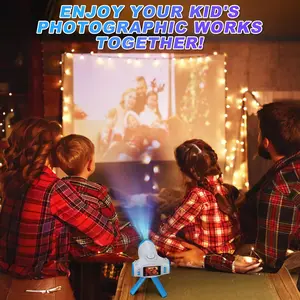 Toys & Hobbies - Stress Relief Toys –  Camera for Kids with Projector, Christmas Birthday Toy