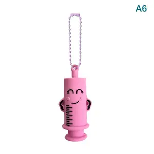 Ampoule Bottle Opener Keychain, Syringe-Shaped Cutter, Nurse Doctor Aid, Medication Vial Breaker Tool, Essential Medical Accessory