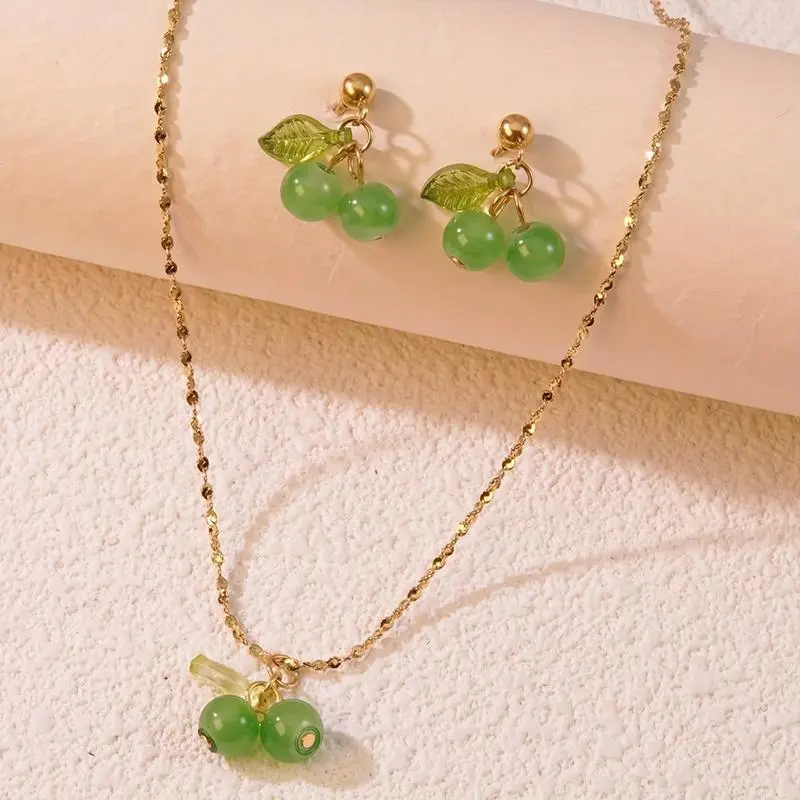 LM006 Three piece Set   Green