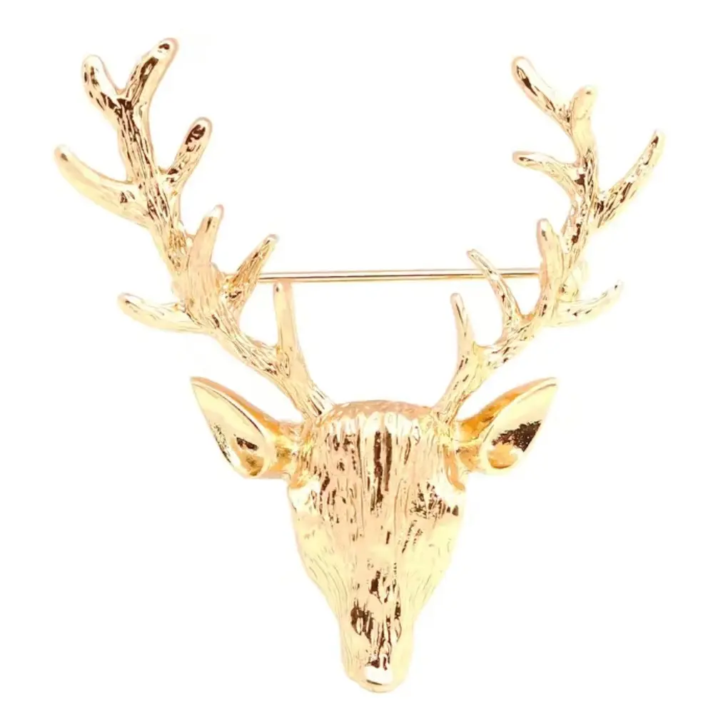 Deer Brooch, Christmas Brooch