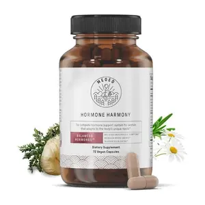 Medora Hormone Harmony - Natural Hormonal Support for Women 72 Vegan Capsules for Balance Mood Sleep & Energy during Menopause Healthcare Supplement for Menstrual Cycles Fitness