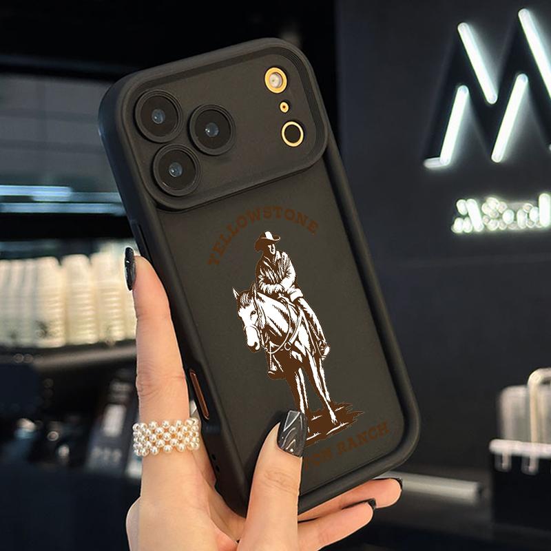 Yellowstone Dutton Ranch Case for iPhone 17 Air 16 16e 15 14 13 12 11 Pro Max Plus X XS Full Coverage Anti-Fingerprint Rugged Phone Cover Ideal Gift