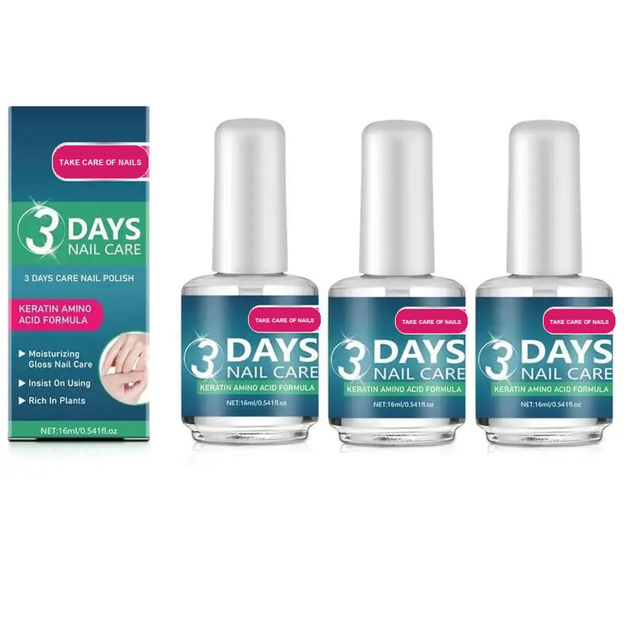 3pcs（Nail Treatment）