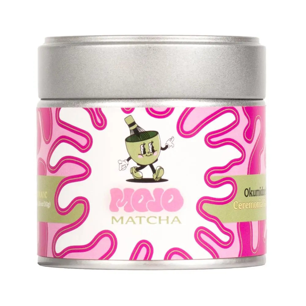 Organic Okumidori Cultivar Ceremonial Grade Japanese Matcha Tea- unsweetened