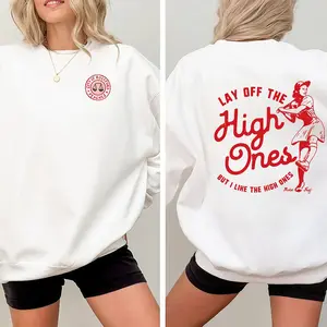 Lay Off the High Ones Sweatshirt, League of Their Own Movie Fans Graphic Tee, Vintage Baseball Shirt, Unisex Casual Sweatshirt for Softball Lovers