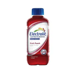 Electrolit Electrolyte Hydration Beverage, Fruit Punch, 21oz (Pack of 12)