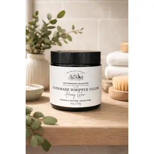 Whipped Beef Tallow Moisturizer (4oz) | Grass-Fed, Non-Toxic Skincare