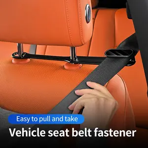 Car Seatbelt Positioner, Anti-Choke Non-Slip Run-Off Fixer, Vehicle Interior Anti-Shake Shift Accessories, Safety Belt Limiter for Sports Seats