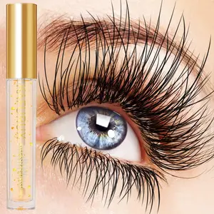24k Lash Serum Gel, 1/2 Counts Moisturizing Eyelash Serum, Eye Care and Beauty, Eye Care Routine, Ideal for Daily Use, Eye Makeup Product for Women & Girls, Hydrating, Hydrate & Moisture